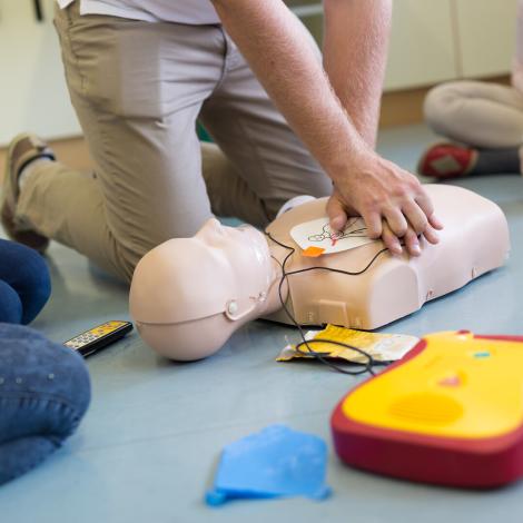 Een reanimatiecursus